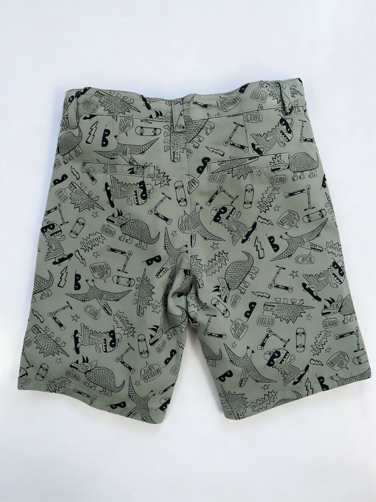 DINOSAUR GRAFFITI BEACH SHORT