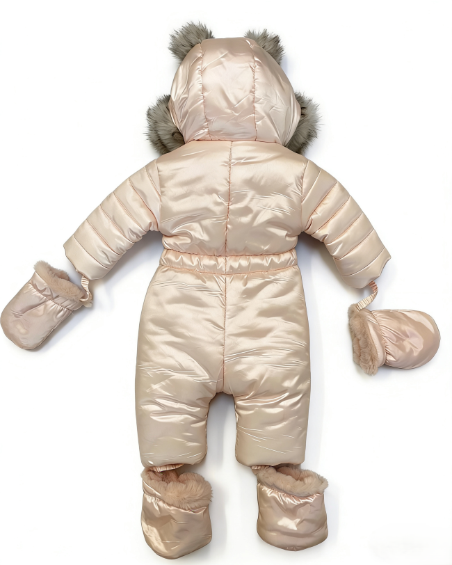 WINTER CUTE BEAR-THICKENED QUILTED OVERALL
