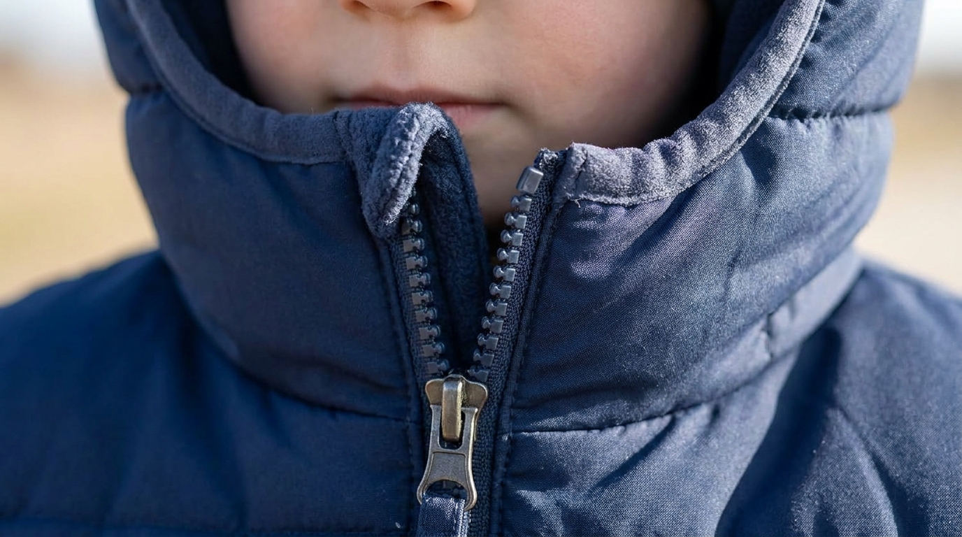 winter coat safe elastic