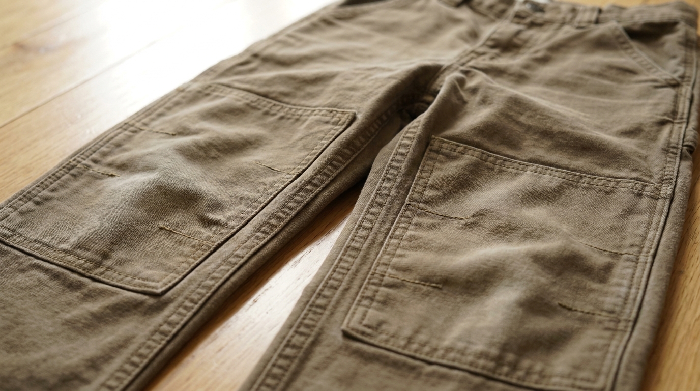 kids trousers reinforced double layer